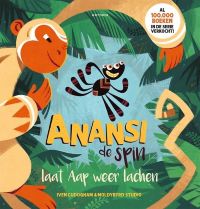 anansi de spin laat aap weer lachen