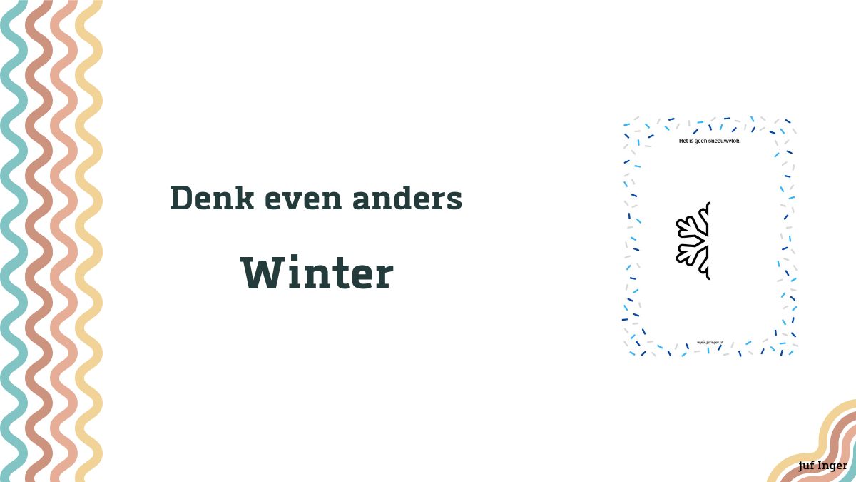 denk even anders winter